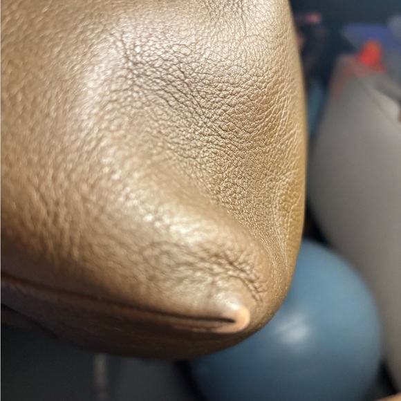 Madewell Green Leather Tote - Picture 6 of 9